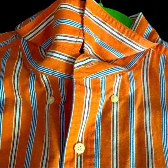 Chaps sz L Easy Care Long Sleeve Button Down Shirt - Picture 5 of 11